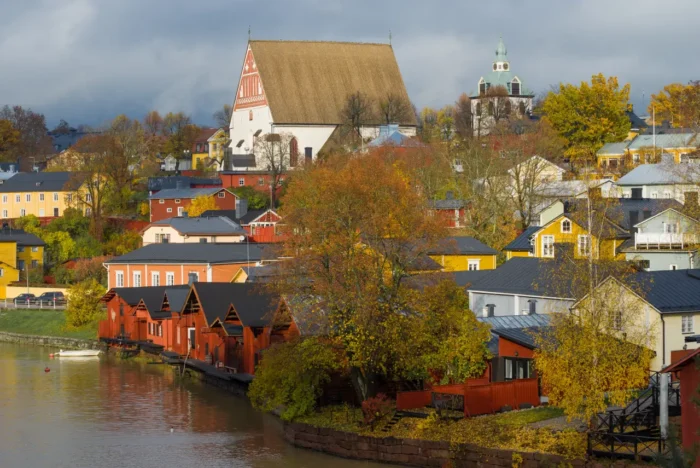 Porvoo view over the cathedral