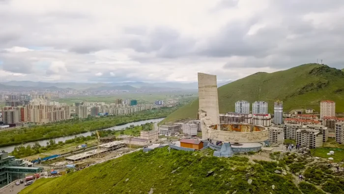 Ulaanbaatar Mongolia Memorial To Soviet Soldiers