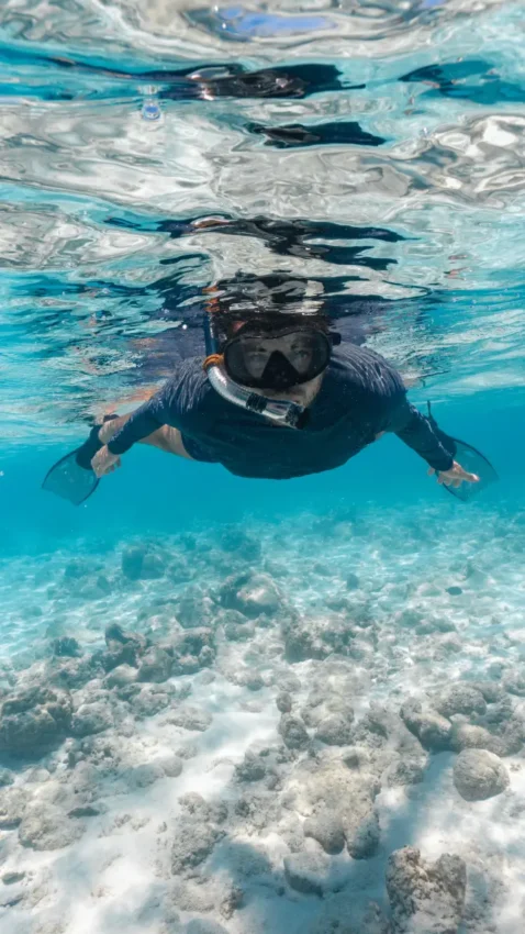 Nea Kameni snorkeling