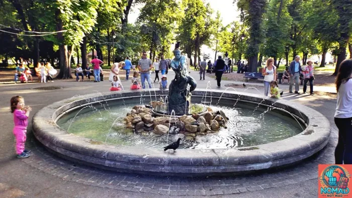Belgrade Fountain in the Park