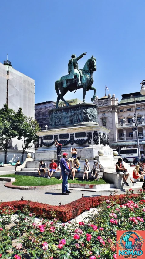 Belgrade Statue