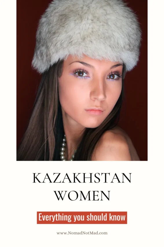 Kazakhstan Women Pinterest Pin