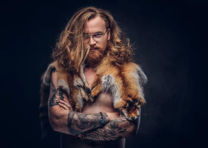 Tattooed Icelandic man