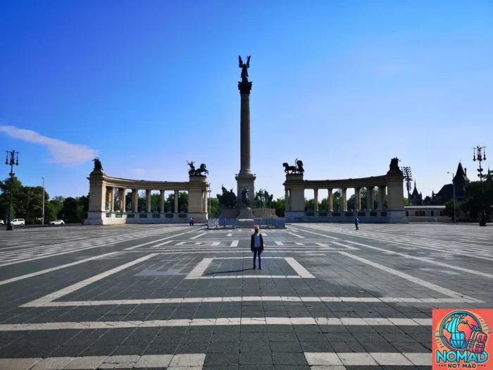 Heroes Square in Budapest