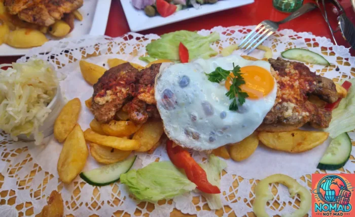 delicious food in Budapest