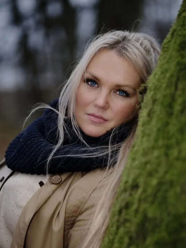 beautiful young woman in Aarhus
