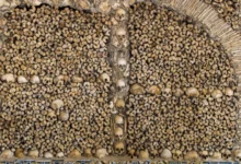 the chapel of bones in Evora Portugal