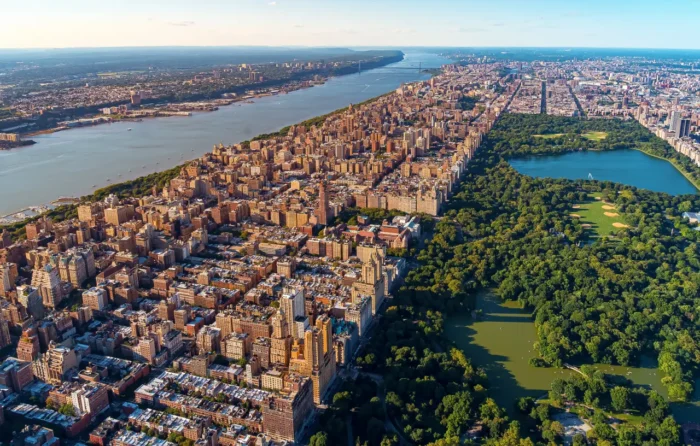 Upper West Side view from the top
